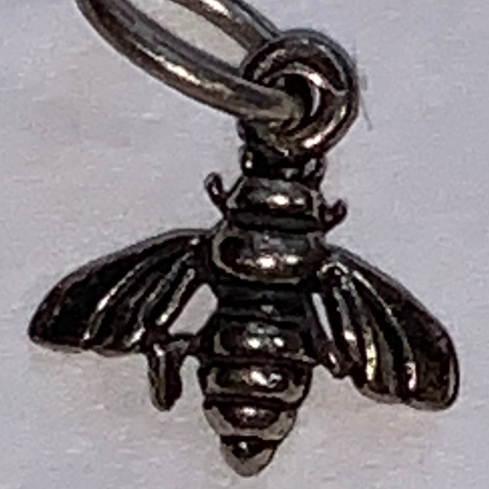 Sterling Silver Honey Bee Charm